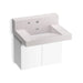 KOHLER K-81024-BPW Constellation 30" wall-mount lavatory system with backsplash, et statuario