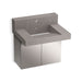 KOHLER K-81024-BSS Constellation 30" wall-mount lavatory system with backsplash, ash concrete