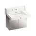 KOHLER K-81024-BSS Constellation 30" wall-mount lavatory system with backsplash, et bianco cal