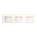KOHLER K-81026-BSS Constellation 90" wall-mount basin lavatory system with backsplash, arrow root