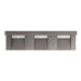KOHLER K-81026-BSS Constellation 90" wall-mount basin lavatory system with backsplash, ash concrete