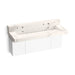 KOHLER K-81027-BPW Constellation 60" wall-mount trough lavatory system with backsplash, et cal gold