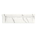 KOHLER K-81028-BSS Constellation 90" wall-mount trough lavatory system with backsplash, et bianco cal