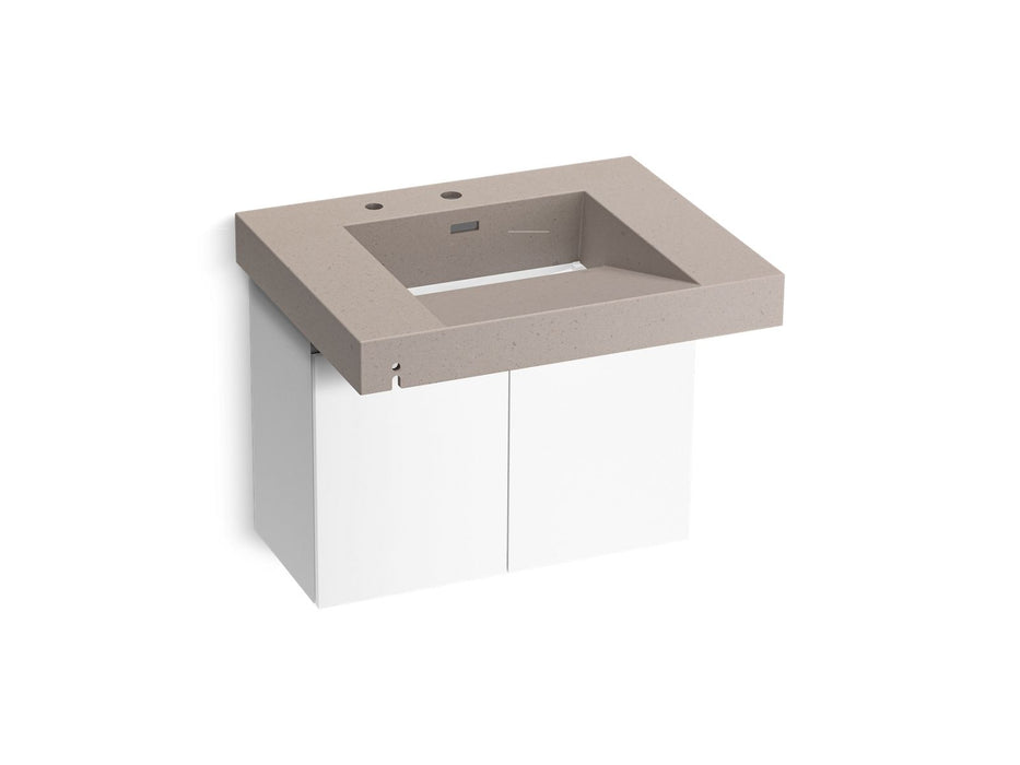 KOHLER K-81029-BPW Constellation 30" wall-mount lavatory system, canvas