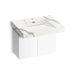 KOHLER K-81029-BPW Constellation 30" wall-mount lavatory system, et bianco cal