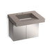 KOHLER K-81029-BSS Constellation 30" wall-mount lavatory system, concrete