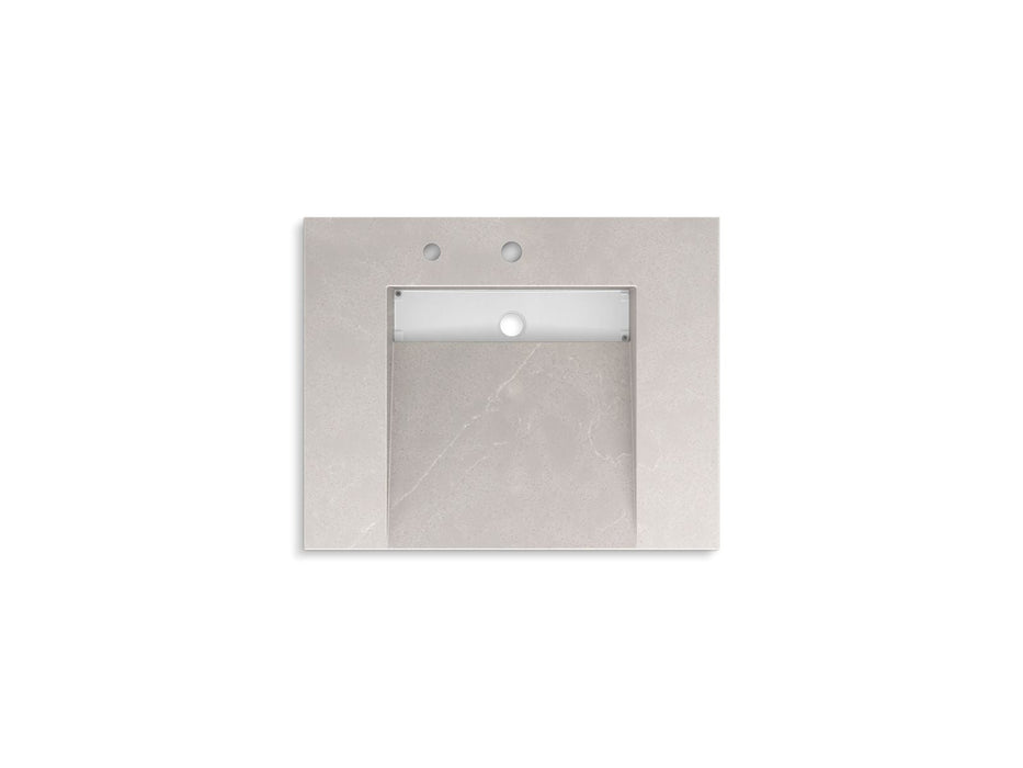 KOHLER K-81029-BSS Constellation 30" wall-mount lavatory system, desertsilver