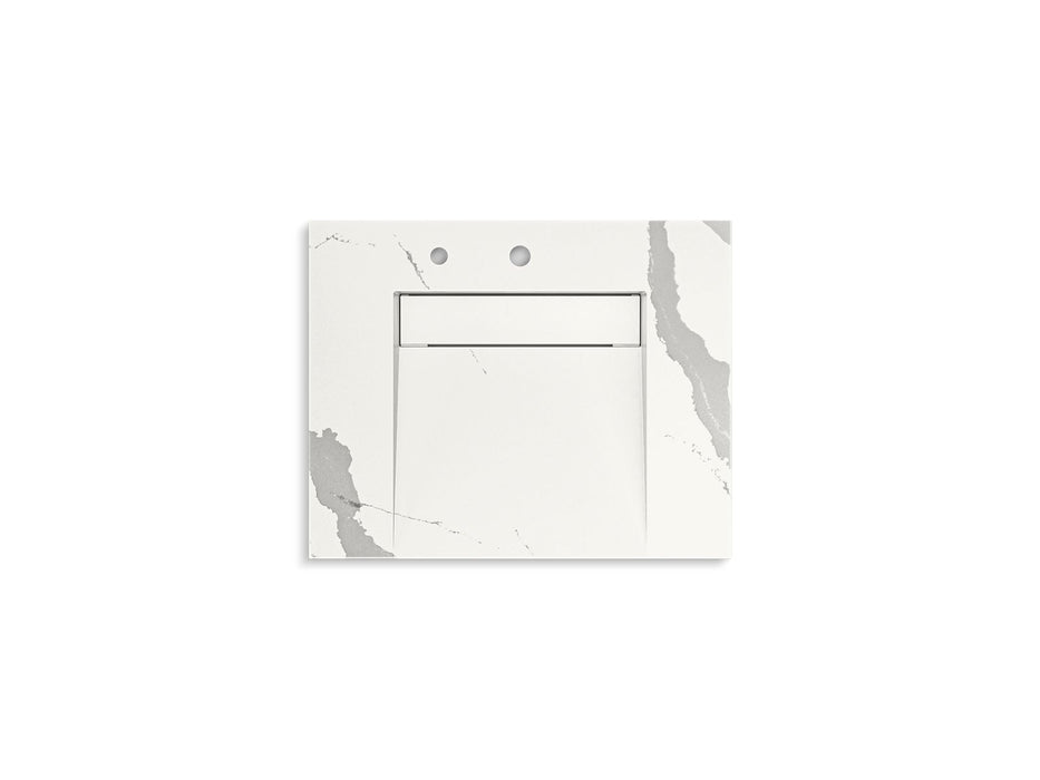 KOHLER K-81029-BSS Constellation 30" wall-mount lavatory system, et bianco cal
