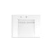 KOHLER K-81029-BSS Constellation 30" wall-mount lavatory system, glacier white