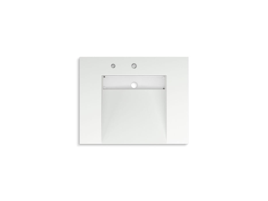 KOHLER K-81029-BSS Constellation 30" wall-mount lavatory system, miami white