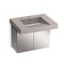 KOHLER K-81029-BSS Constellation 30" wall-mount lavatory system, neutral concrete