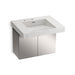 KOHLER K-81029-BSS Constellation 30" wall-mount lavatory system, pearl jasmine