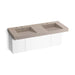 KOHLER K-81030-BPW Constellation 60" wall-mount basin lavatory system, canvas