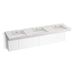 KOHLER K-81031-BPW Constellation 90" wall-mount basin lavatory system, pearl jasmine