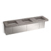 KOHLER K-81031-BSS Constellation 90" wall-mount basin lavatory system, ash concrete