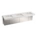 KOHLER K-81031-BSS Constellation 90" wall-mount basin lavatory system, pearl jasmine