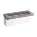 KOHLER K-81032-BPW Constellation 60" wall-mount trough lavatory system, ash concrete