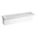 KOHLER K-81033-BPW Constellation 90" wall-mount trough lavatory system, pearl jasmine