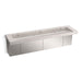 KOHLER K-81033-BSS Constellation 90" wall-mount trough lavatory system, desertsilver