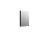 KOHLER K-81144 Maxstow 15" W x 24" H medicine cabinet, dark anodized aluminum