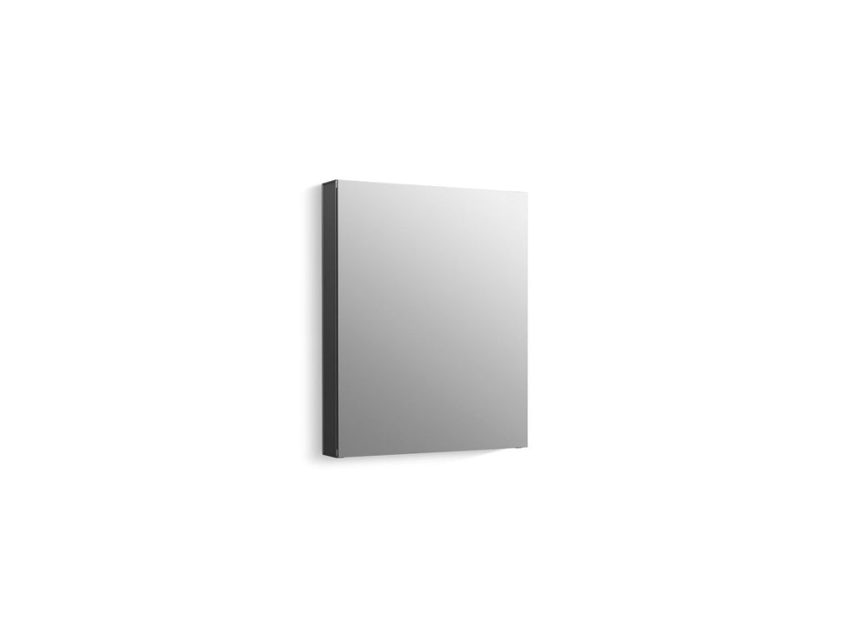 KOHLER K-81145 Maxstow 20" W x 24" H medicine cabinet, dark anodized aluminum