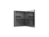 KOHLER K-81145 Maxstow 20" W x 24" H medicine cabinet, dark anodized aluminum - view 4