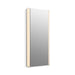 KOHLER K-81147-SLE Maxstow 17" x 40" lighted medicine cabinet, dark anodized aluminum