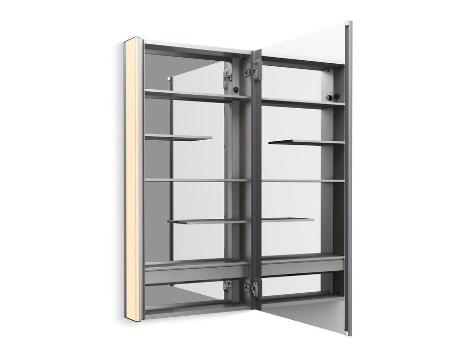 KOHLER K-81148-SLE Maxstow 22" x 40" lighted medicine cabinet