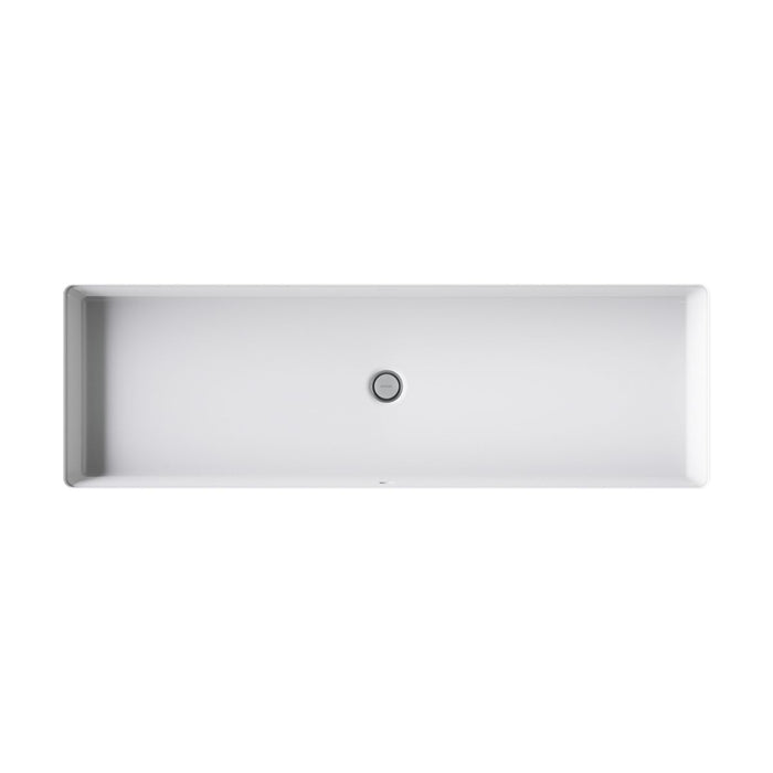 KOHLER K-8192-0 K-8192 Verticyl 42-1/2" Rectangular Undermount Bathroom Sink, white - view 3