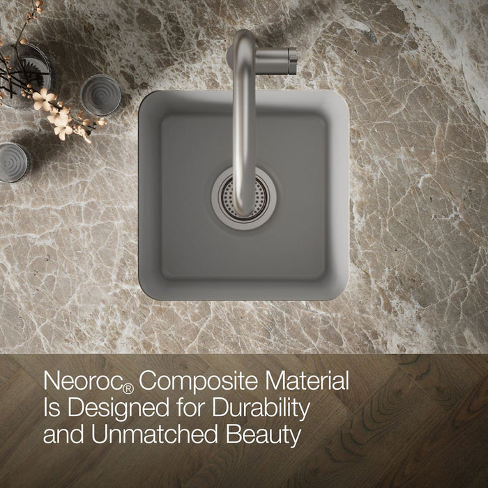 KOHLER K-8223 Cairn 15-1/2" undermount bar sink