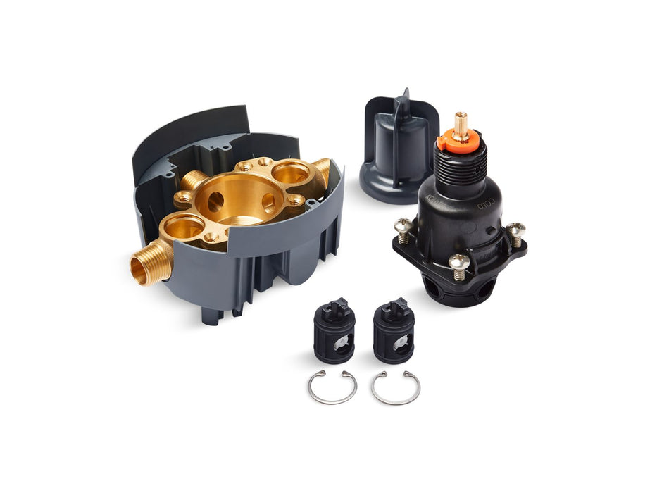 KOHLER K-8304-KSL Rite-Temp Pressure-balancing valve body and cartridge kit with service stops (supplied loose), not...
