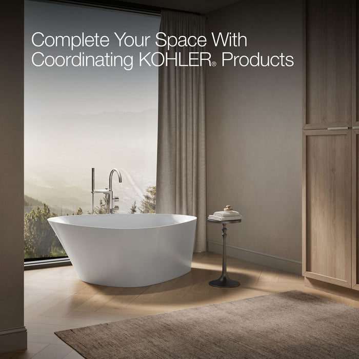 KOHLER K-8331 Veil 65-3/8" x 36-15/16â€ freestanding bath