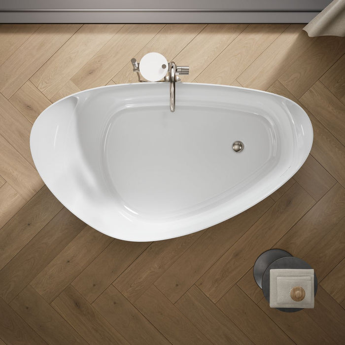KOHLER K-8331 Veil 65-3/8" x 36-15/16â€ freestanding bath