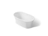 KOHLER K-8332-0 K-8332 Memoirs 60" x 34" Freestanding Bath, white