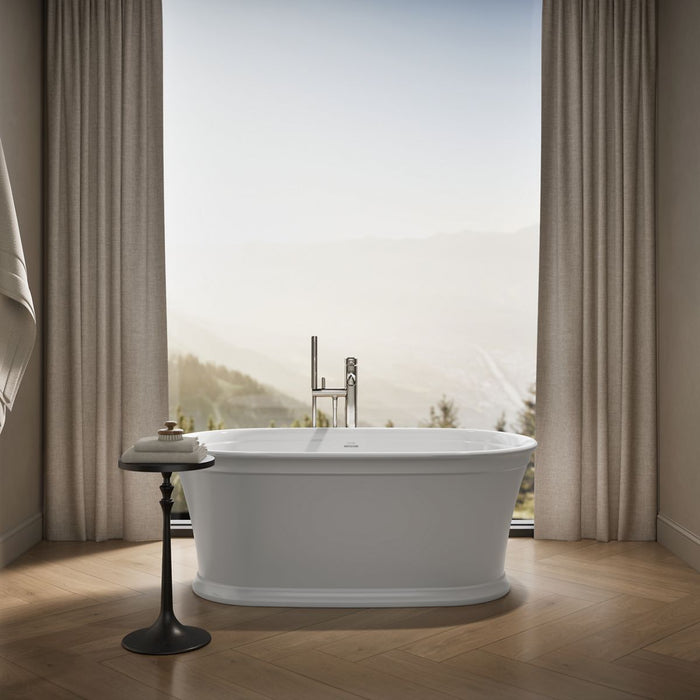 KOHLER K-8332-0 K-8332 Memoirs 60" x 34" Freestanding Bath, white - view 5