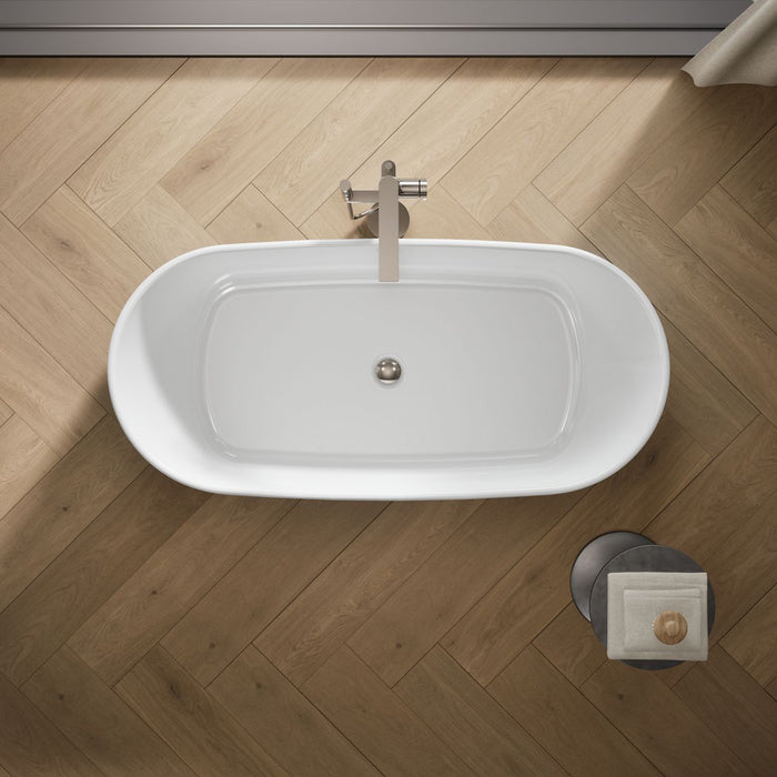 KOHLER K-8335-0 K-8335 Ceric 60" x 29" Freestanding Bath, white - view 5