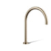 KOHLER K-8360 Laminar deck-mount non-diverter bath spout, vibrant brushed bronze