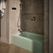 KOHLER K-837 Bellwether 60" x 30-1/4" alcove bath, left drain, aspen green - view 3