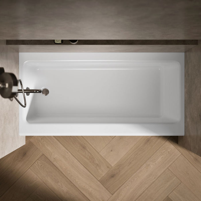 KOHLER K-837 Bellwether 60" x 30-1/4" alcove bath, left drain, white - view 4
