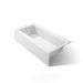 KOHLER K-837 Bellwether 60" x 30-1/4" alcove bath, left drain, white - view 5