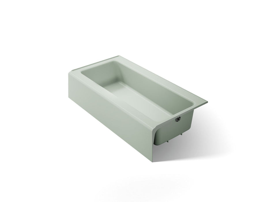 KOHLER K-838 Bellwether 60" x 30-1/4" alcove bath, right drain, aspen green