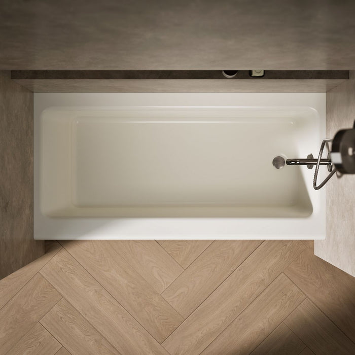 KOHLER K-838 Bellwether 60" x 30-1/4" alcove bath, right drain, biscuit - view 5