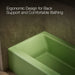 KOHLER K-838 Bellwether 60" x 30-1/4" alcove bath, right drain, fresh green - view 5