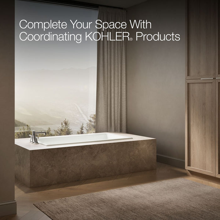 KOHLER K-850 Tea-for-Two 60" x 32" drop-in bath