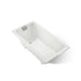 KOHLER K-852-GHCP Tea-for-Two 60" x 32" drop-in Heated BubbleMassage air bath, dune