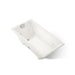 KOHLER K-852-JH Tea-for-Two 60" x 32" drop-in/undermount whirlpool bath, biscuit