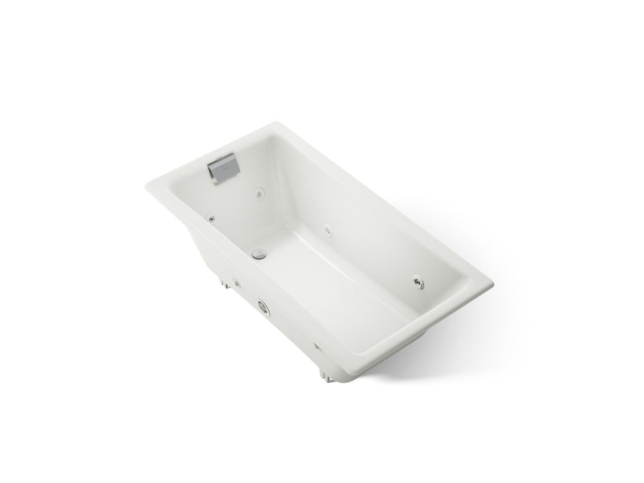 KOHLER K-852-JH Tea-for-Two 60" x 32" drop-in/undermount whirlpool bath, dune