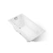 KOHLER K-852-JH Tea-for-Two 60" x 32" drop-in/undermount whirlpool bath, white