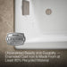 KOHLER K-852-JH Tea-for-Two 60" x 32" drop-in/undermount whirlpool bath, white - view 5