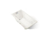 KOHLER K-852-JHB Tea-for-Two 60" x 32" drop-in/undermount whirlpool bath, biscuit